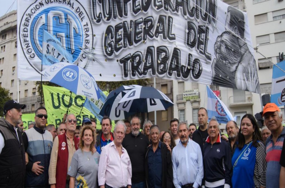 La CGT anunció otra marcha contra Milei: será el 30 de abril por el Día del Trabajador