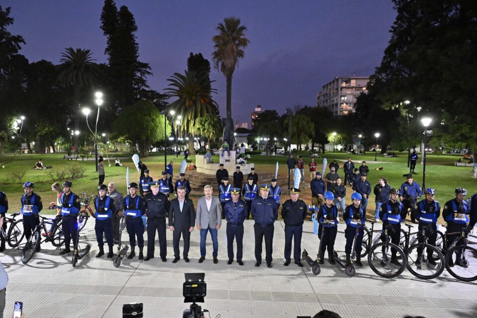 Frigerio presentó el operativo Plazas Seguras para toda la provincia