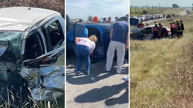 Murió una mujer herida en el choque frontal sobre la ruta 11