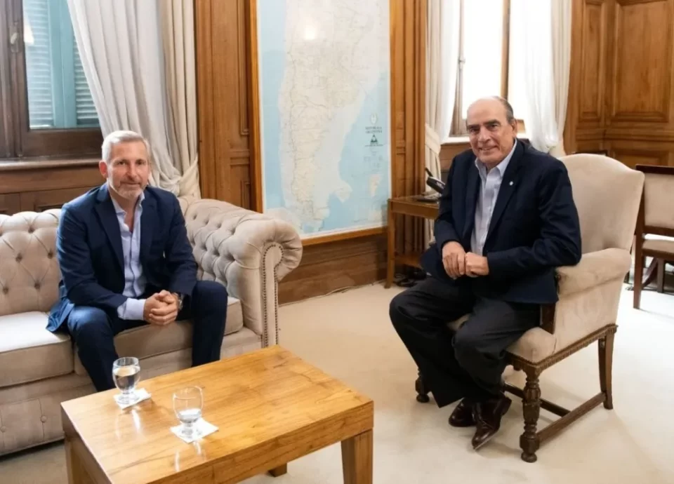 Francos recibe a Frigerio