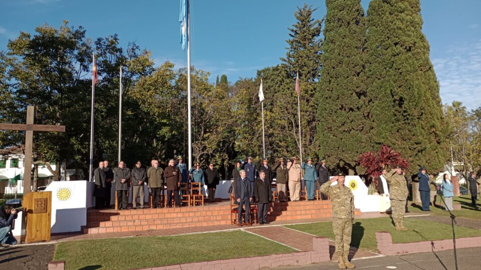 Frigerio saludó al Ejército Argentino en su 215° aniversario