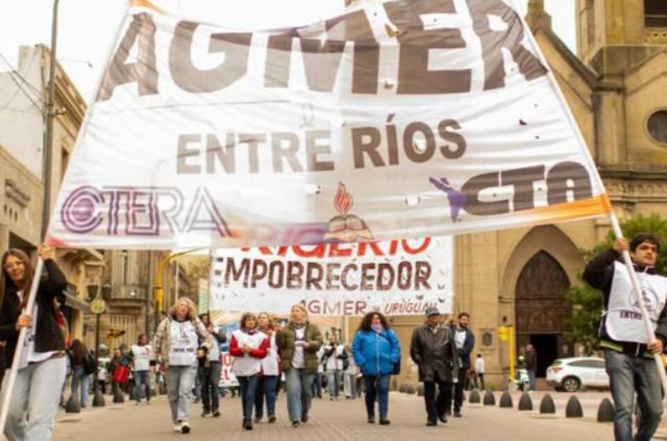 Cruce de cifras entre Agmer y el CGE por el acatamiento al paro