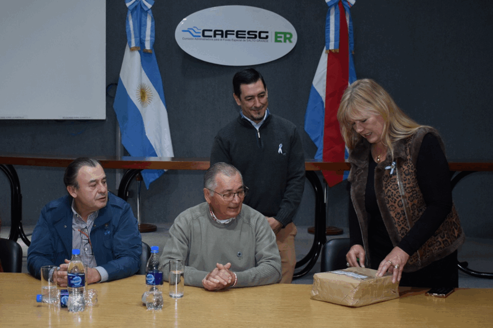 Cafesg financiará obras en el Hospital San José de Federación