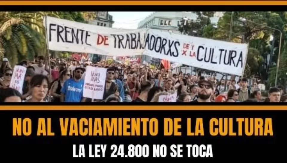 Quita de autarquía al Instituto Nacional del Teatro: Este sábado se realizará un “abrazo simbólico” en Paraná.