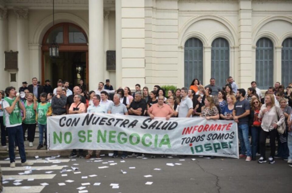 IOSPER: la Intersindical se movilizará este martes e irá al Senado