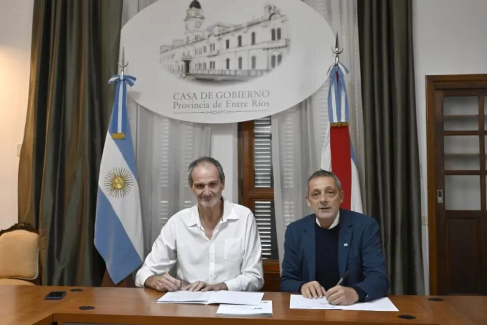 Firmaron un convenio para fortalecer el 19° Encuentro Deportivo para Personas con Discapacidad en Gualeguay