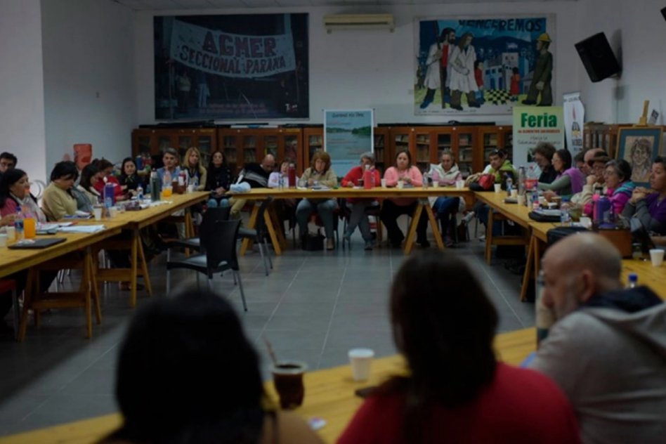 Rechazo a OSER: AGMER convocó a un acampe frente a Casa de Gobierno