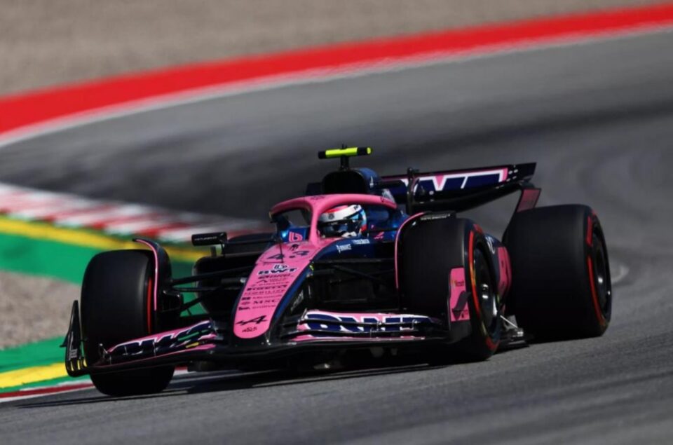 Con un Alpine de bajo rendimiento Colapinto terminó 15° en el GP de Barcelona