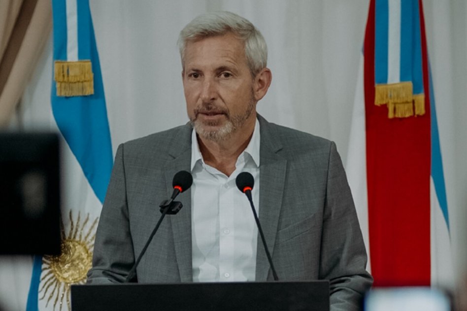 Rogelio Frigerio en la primera reunión convocada por Lisandro Catalán