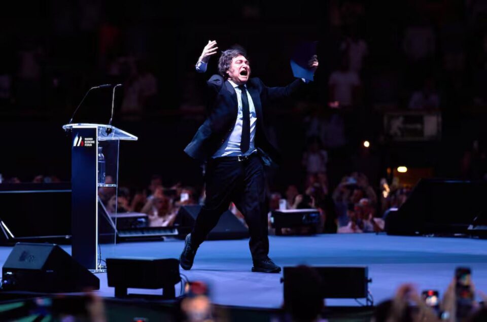 Milei cerró el Foro Económico de Madrid: “Viva la libertad, muerte al socialismo”