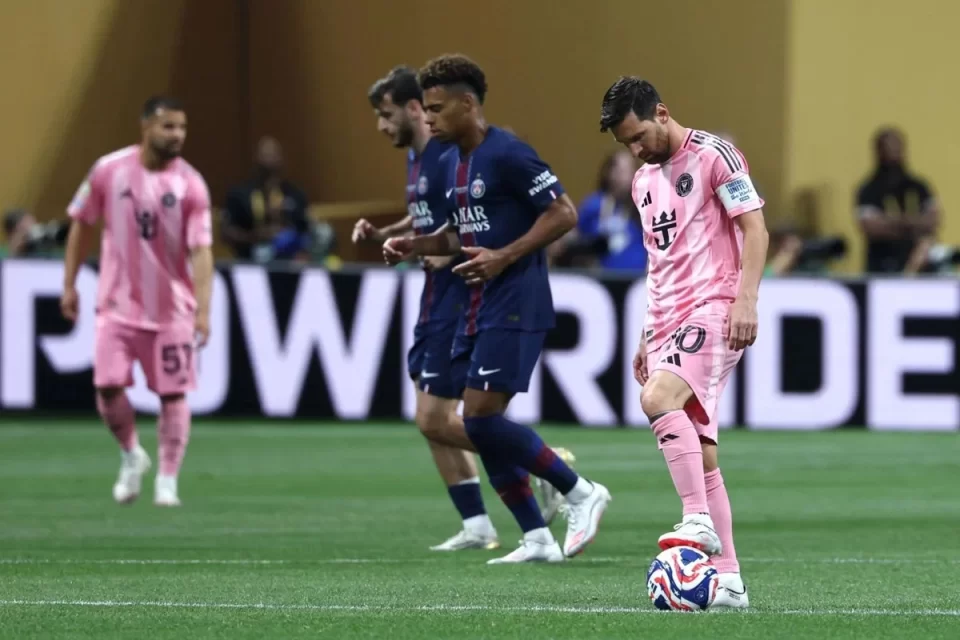 El Inter de Messi fue goleado por PSG y se despidió del Mundial de Clubes