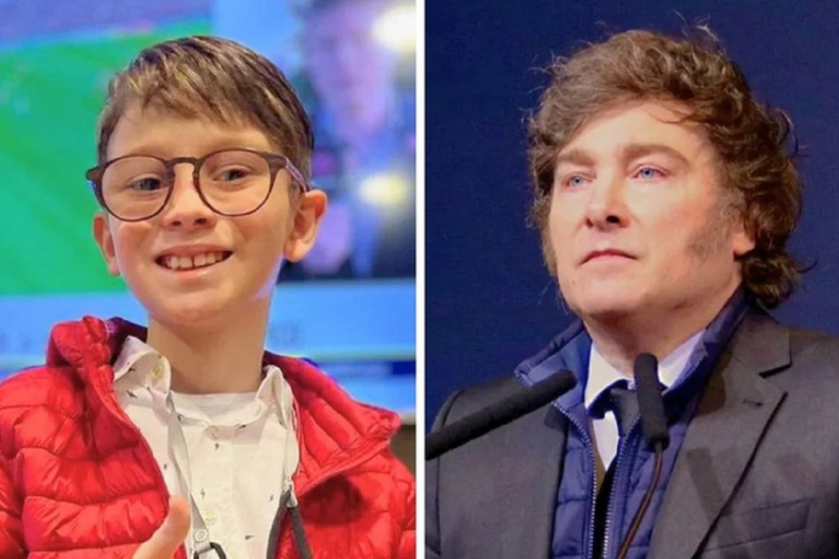Polémica en las redes por un posteo de Javier Milei sobre un menor de edad con autismo