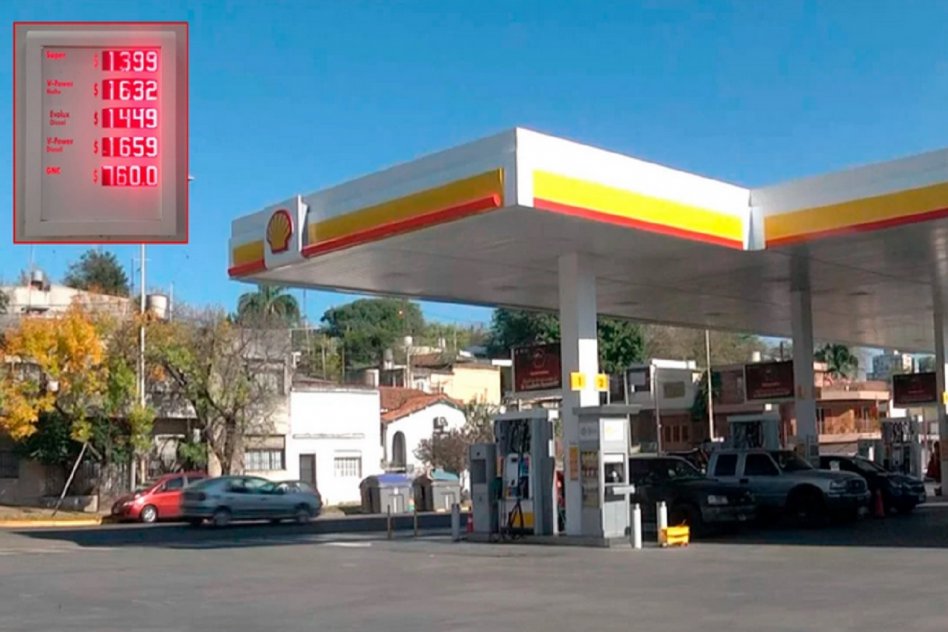 Nuevo aumento de precios de los combustibles Shell