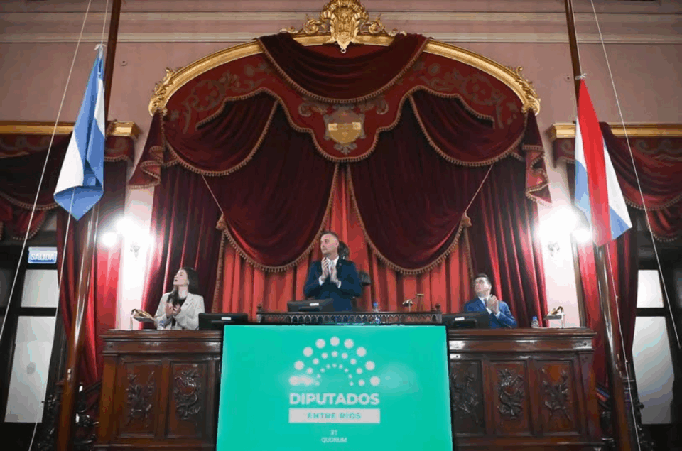 Habrá recortes del 30% en los contratos de la Cámara de Diputados de Entre Ríos