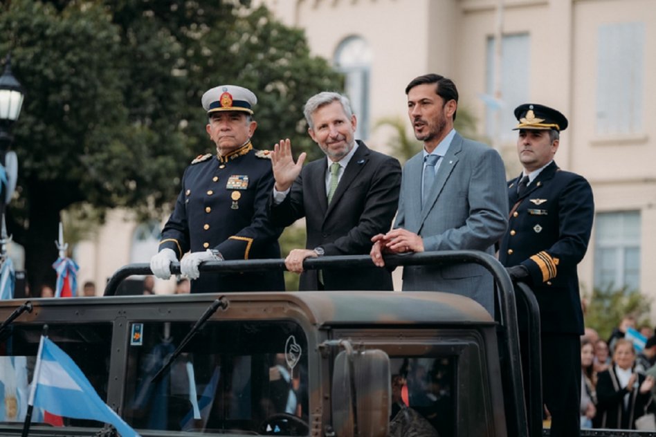 9 DE JULIO Frigerio: «La verdadera independencia se construye con dignidad y con trabajo»