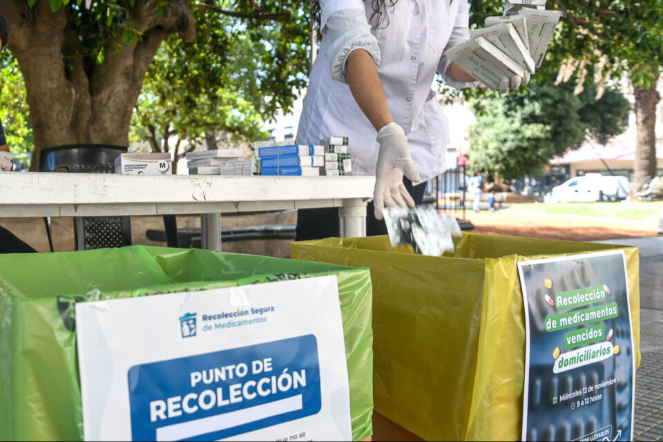 Realizarán una nueva campaña de recolección de medicamentos vencidos domiciliarios
