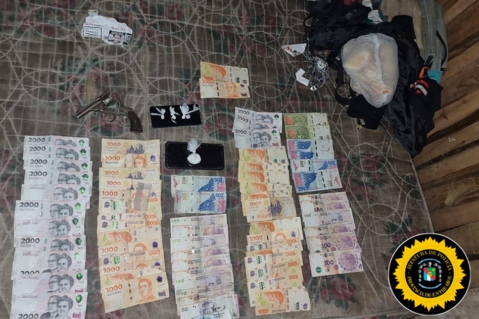 CONCORDIA Secuestro de drogas y 8 detenidos