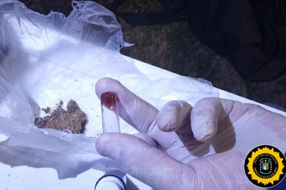 SAN SALVADOR Secuestro de drogas y un detenido
