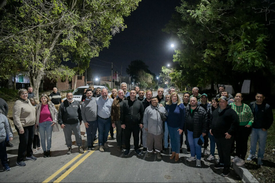 Plan Calle a Calle: se habilitó la puesta en valor de calle Antonio Crespo