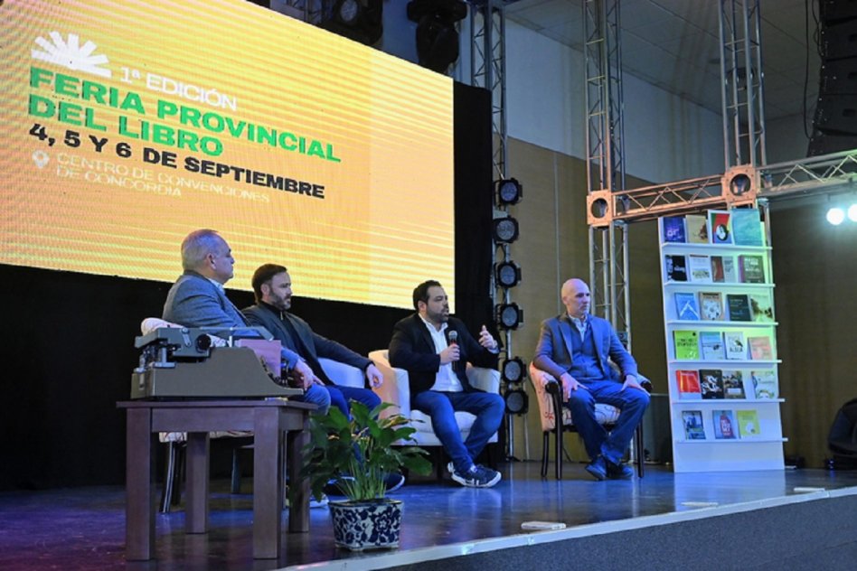 Entre Ríos ya vive su primera Feria Provincial del Libro en Concordia