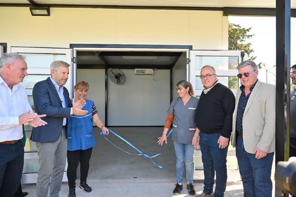 Frigerio inauguró obras en la escuela Técnica de María Grande y destacó la importancia de fortalecer la modalidad