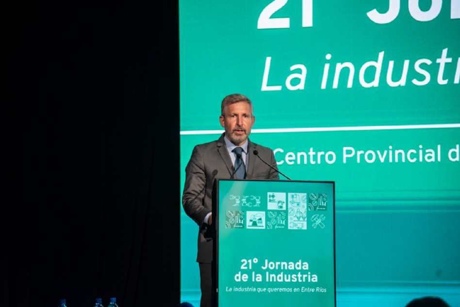 Frigerio anunció nueva Ley de Gestión Ambiental y una Agencia de Promoción de Inversiones en la 21ª Jornada de la Industria