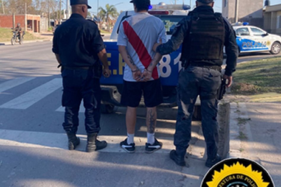 Quebrantó arresto domiciliario y fue detenido