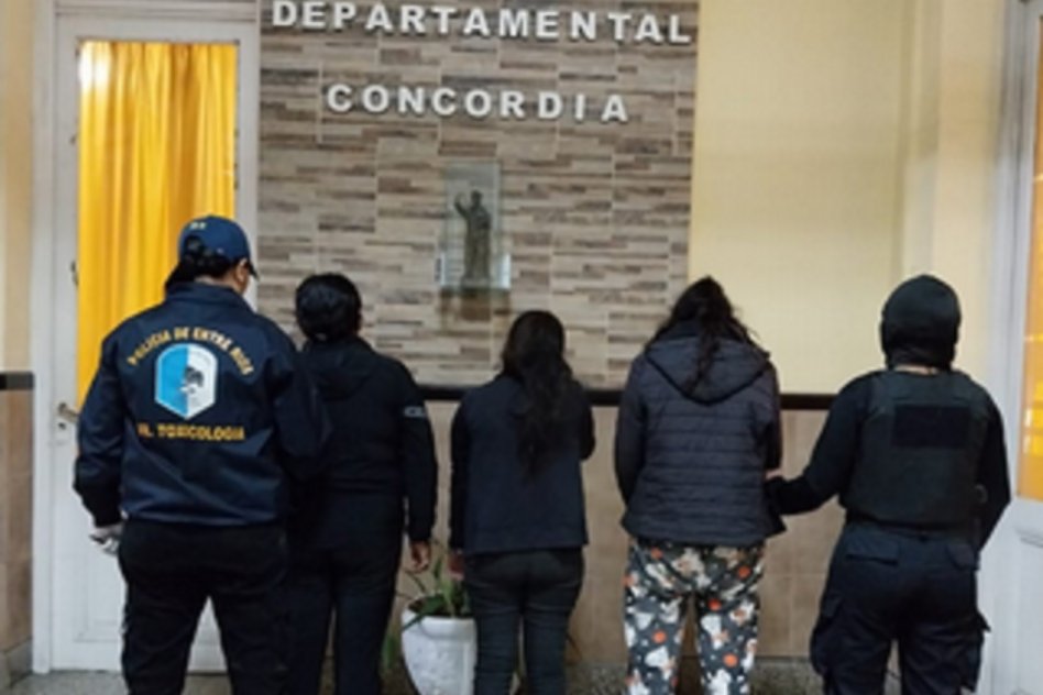 CONCORDIA Seis allanamientos simultáneos, 9 detenidos y secuestro de más de 700 envoltorios de cocaína