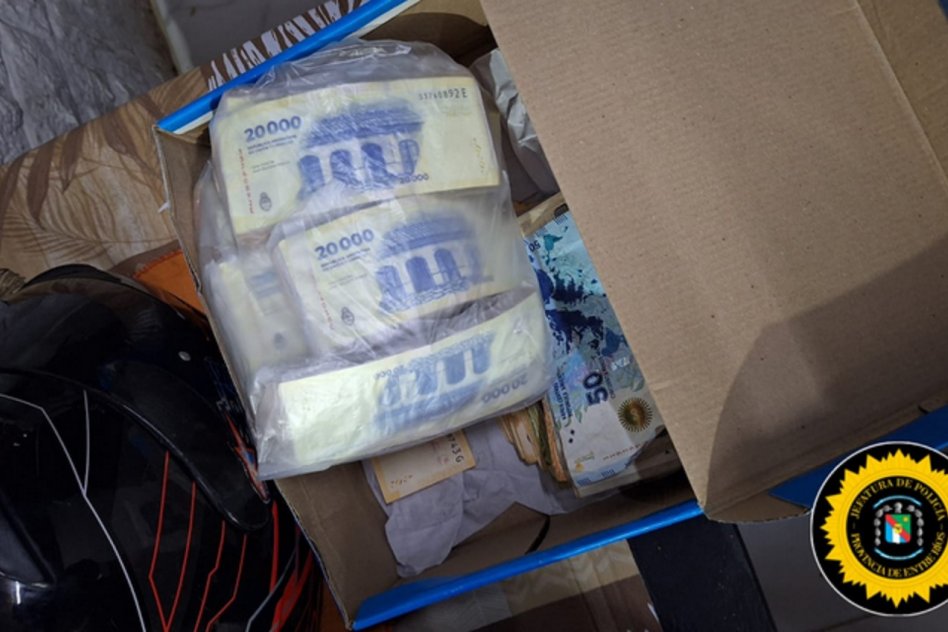 PARANÁ Cinco procedimentos simultáneos, cinco detenidos y una importante suma de dinero secuestrada