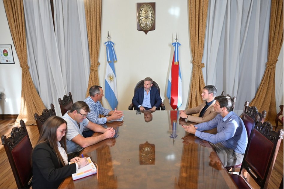 Frigerio recibió a los organizadores de la Jornada de la Cadena Láctea de Entre Ríos