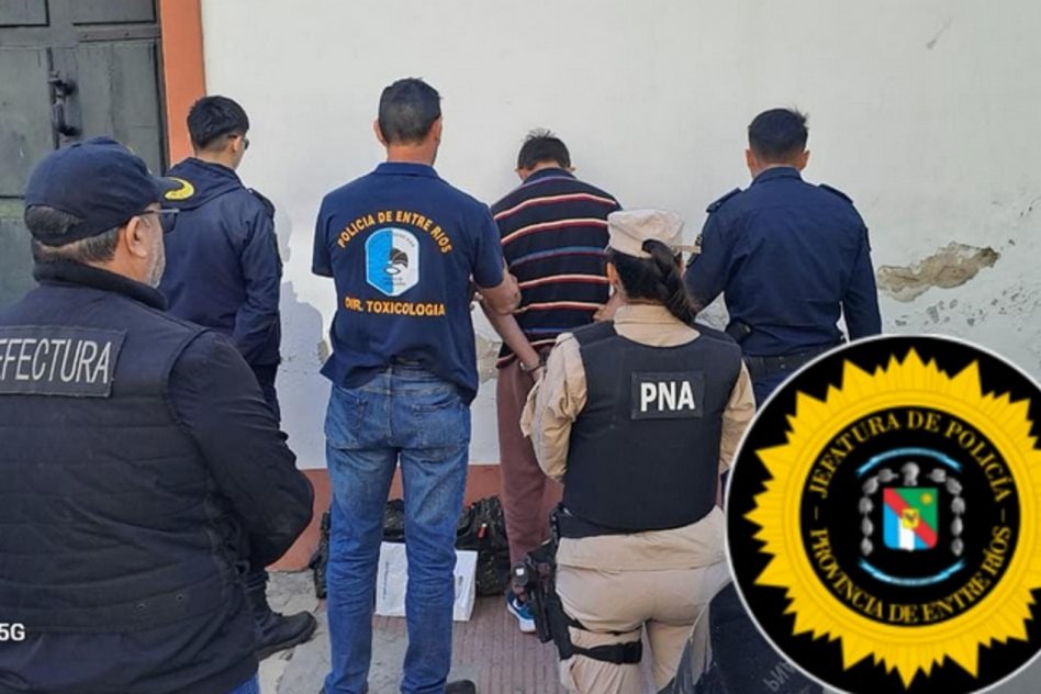 DROGAS PELIGROSAS Cuatro nuevas detenciones en el marco de causa por Narcotráfico en Concepción del Uruguay