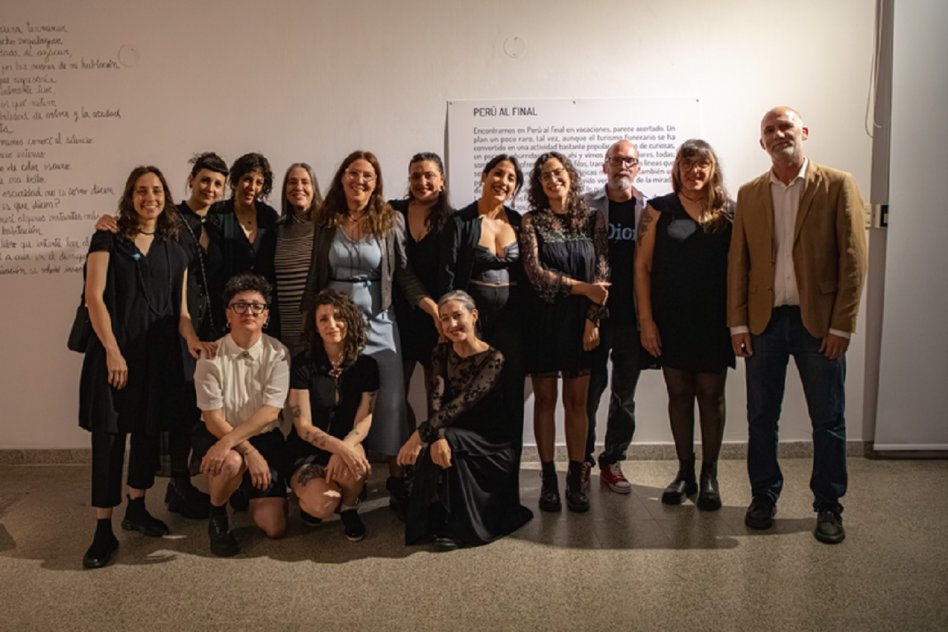 Con gran convocatoria se inauguró una nueva muestra de arte contemporáneo en AURA