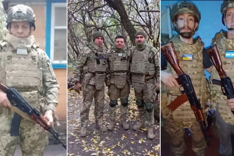 Tres argentinos se alistaron en el ejército de Ucrania y murieron tras un ataque de Rusia