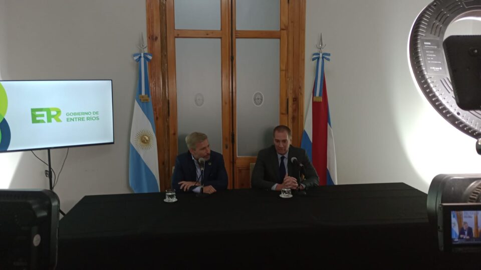 PRIMERA VISITA DEL MINISTRO DEL INTERIOR Santilli: “Estoy visitando a los gobernadores que se comprometieron con el país”