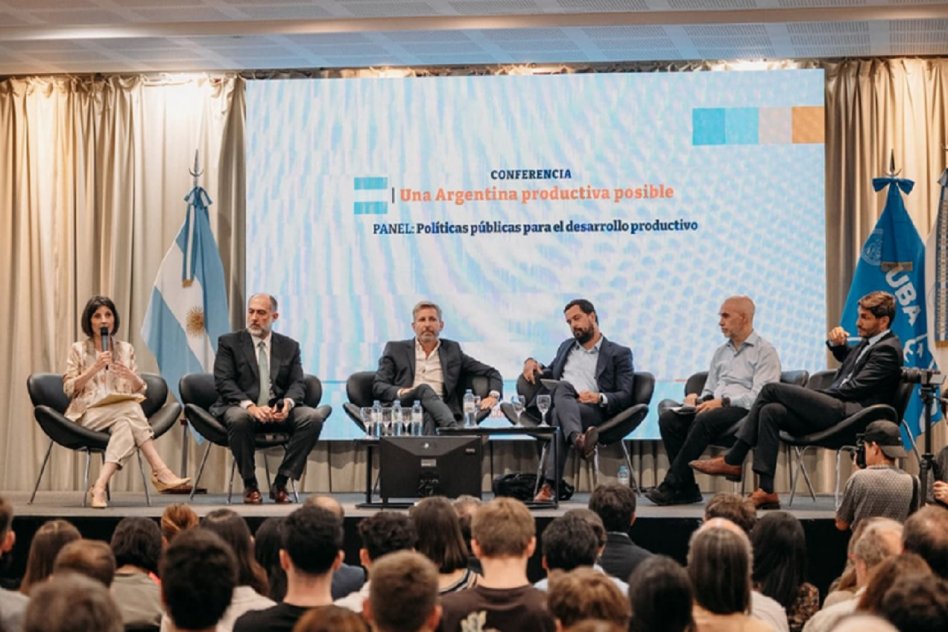 «Trabajamos para potenciar la industria del conocimiento», afirmó Frigerio en la UBA