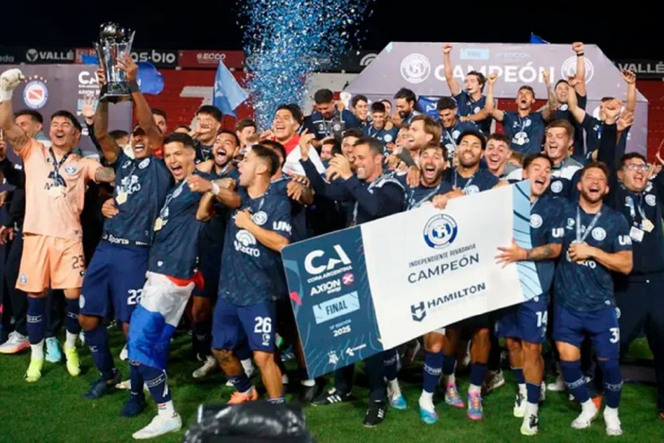Independiente Rivadavia campeón de la Copa Argentina
