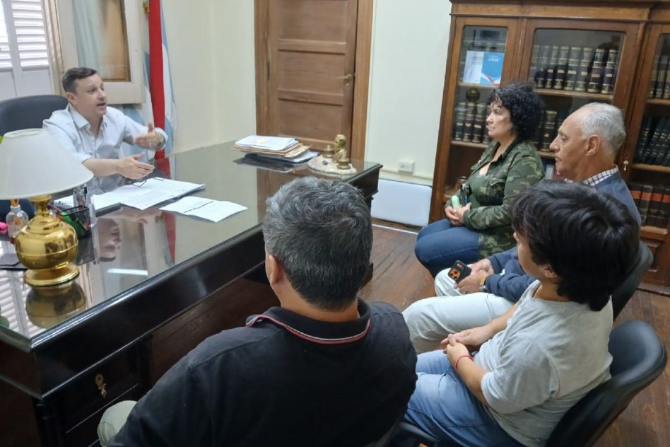 El secretario de Justicia recibió al secretario general del Sedapper junto a delegados del Registro Civil