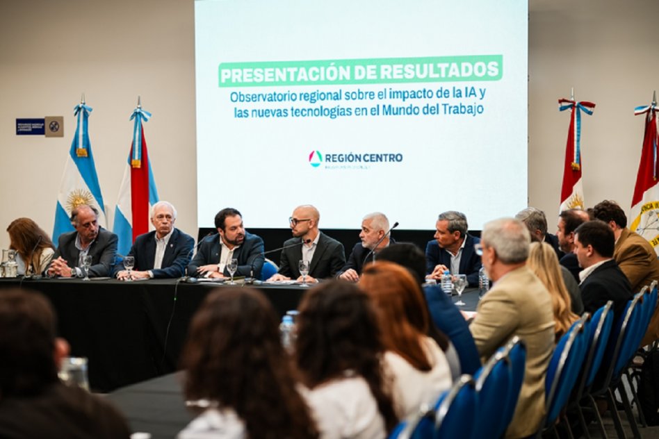 La Región Centro analizó el impacto de la Inteligencia Artificial en el mundo del trabajo