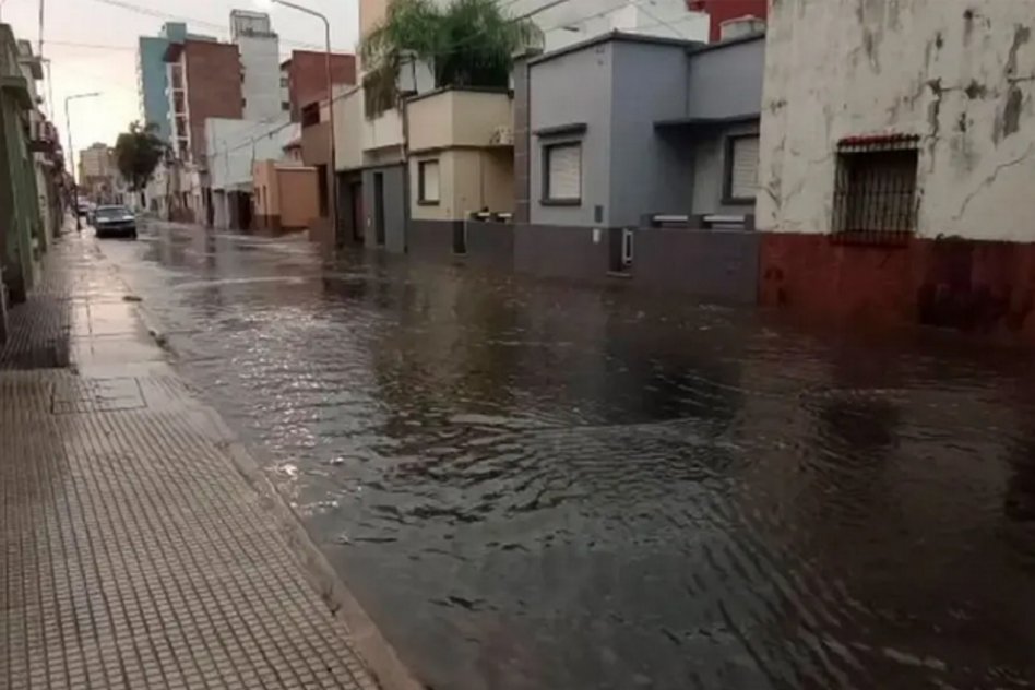 por la lluvia del sábado a la mañana Se registraron anegamientos en barrios de Paraná
