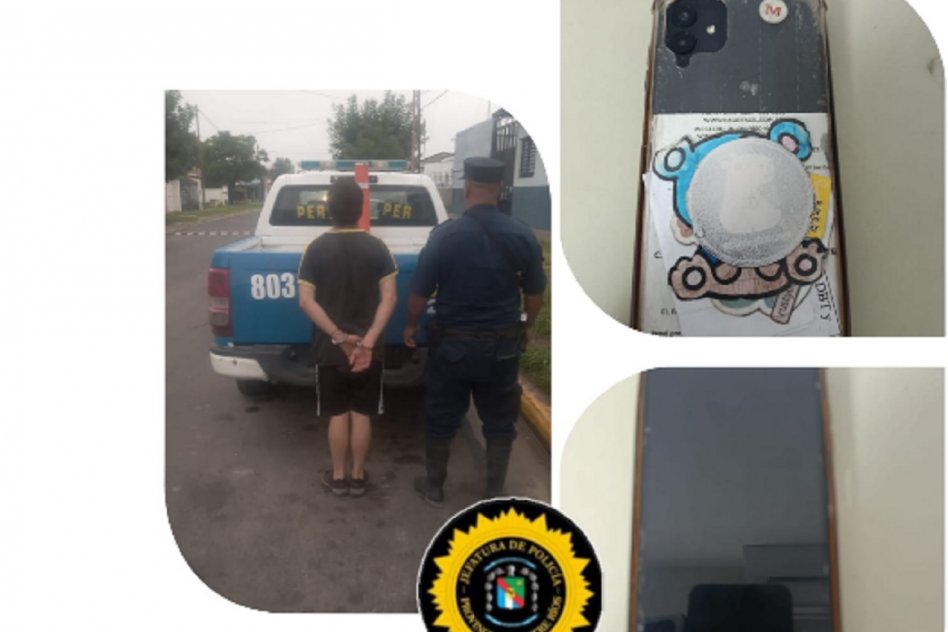 COMISARÍA TERCERA Robó el celular de su expareja y fue detenido