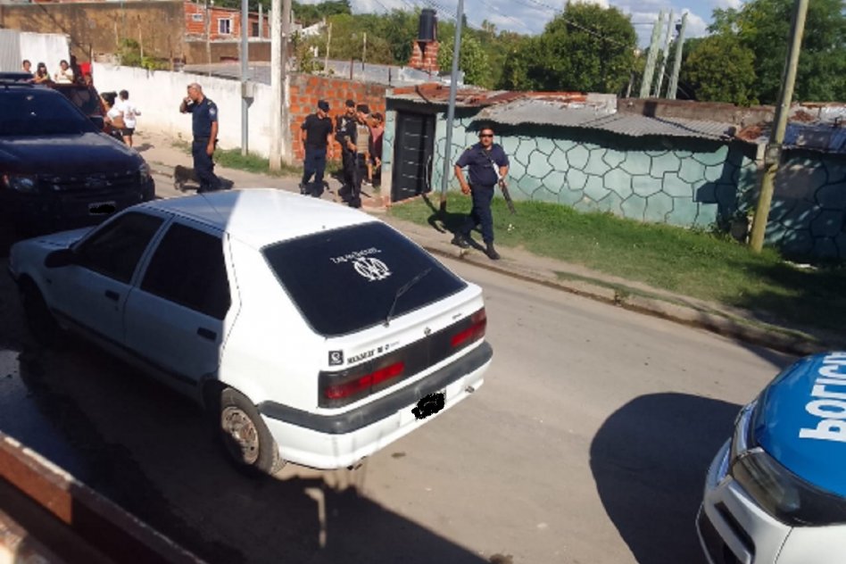 Un herido de bala en Bajada Grande