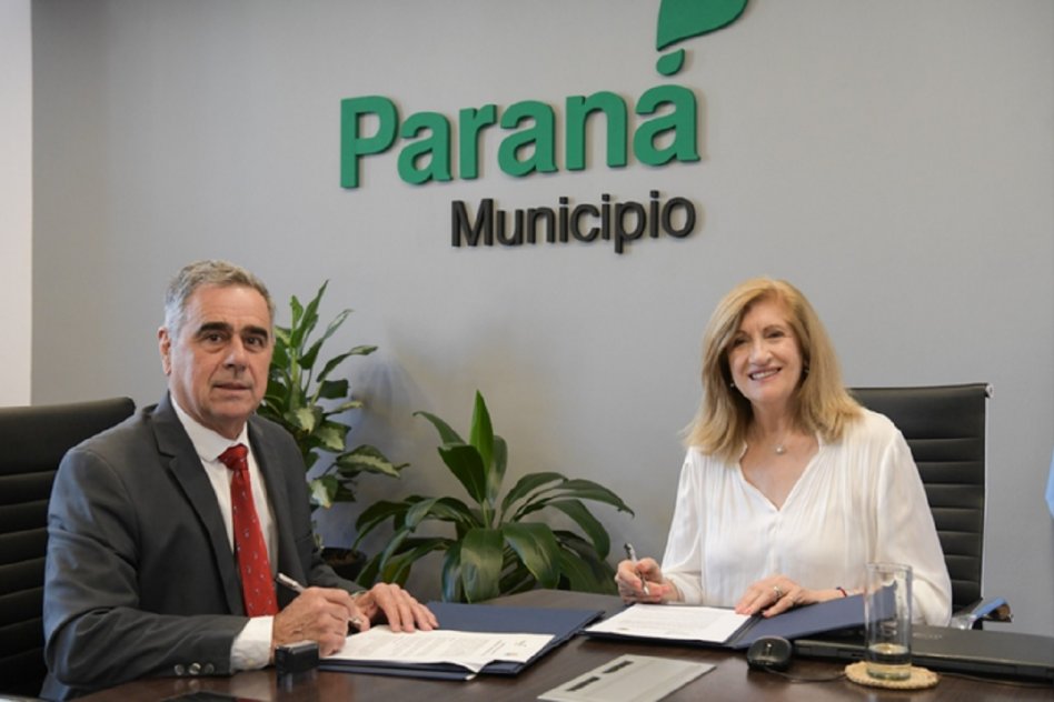Los Municipios de Paraná y Villa Urquiza establecieron acuerdos recíprocos