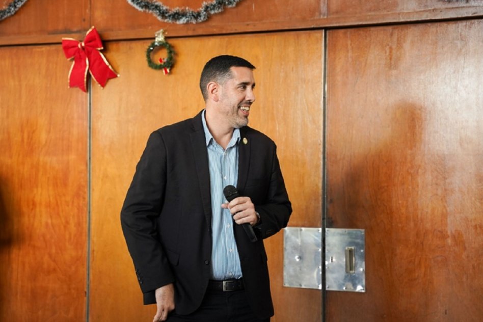 Cuenca encabezó un encuentro con los trabajadores del CGE