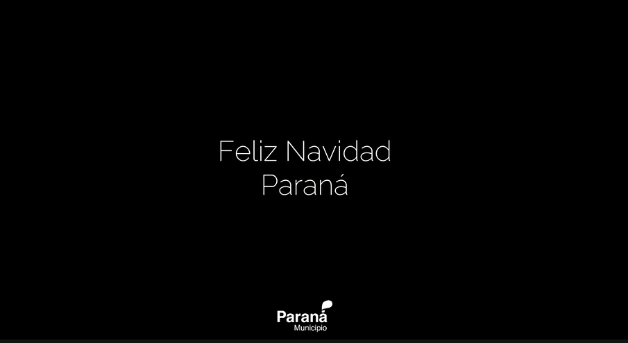 La Intendenta de Paraná saluda a traves de sus redes en estas fiestas