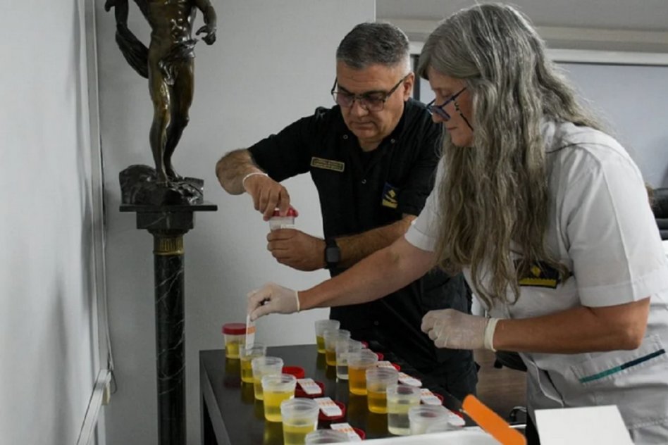 RESULTADOS Narcotest para las máximas autoridades de la Policía de Córdoba