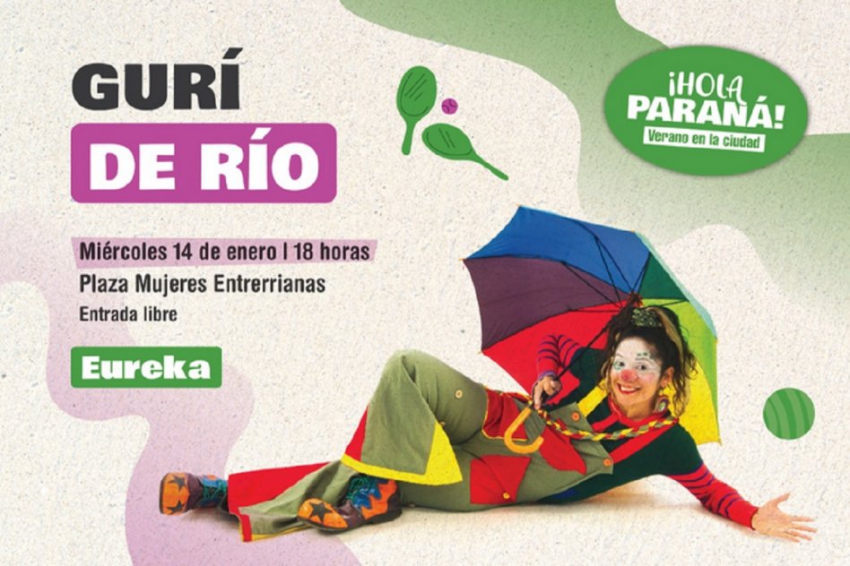 Gurí de Río: teatro para infancias en los barrios de Paraná