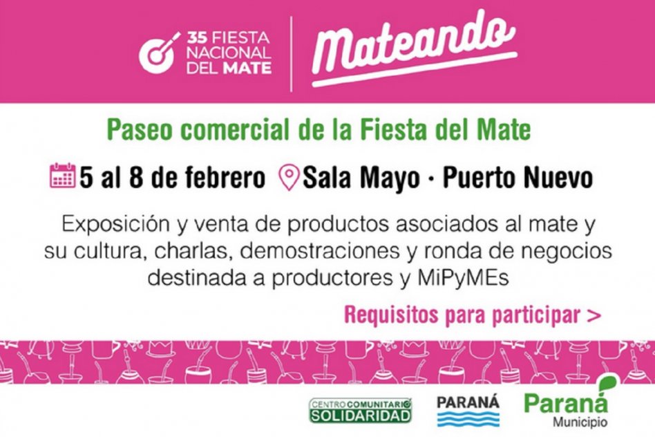 El viernes vence el plazo para postularse al Mateando