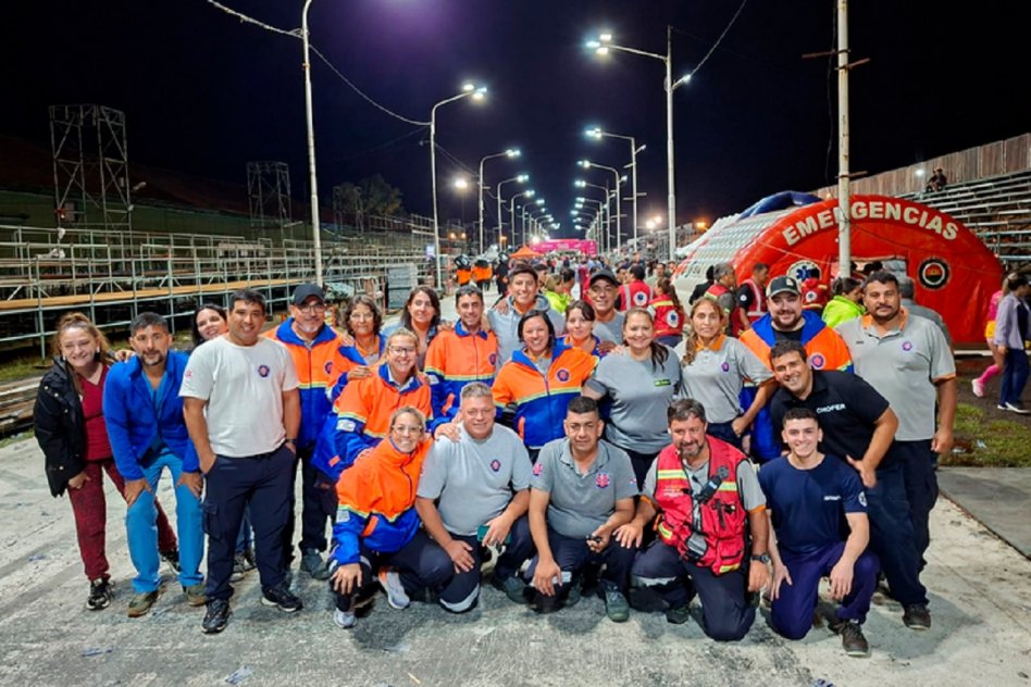 Respuesta rápida y efectiva del operativo sanitario en la maratón de Reyes de Concordia