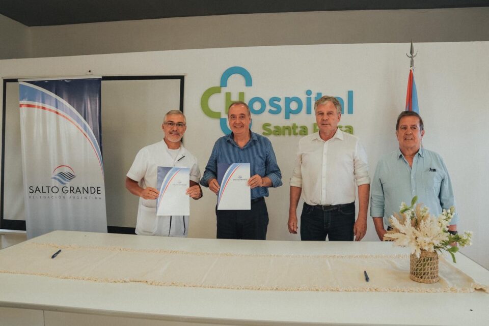 El hospital de Chajarí recibió un nuevo grupo electrógeno para potenciar sus servicios