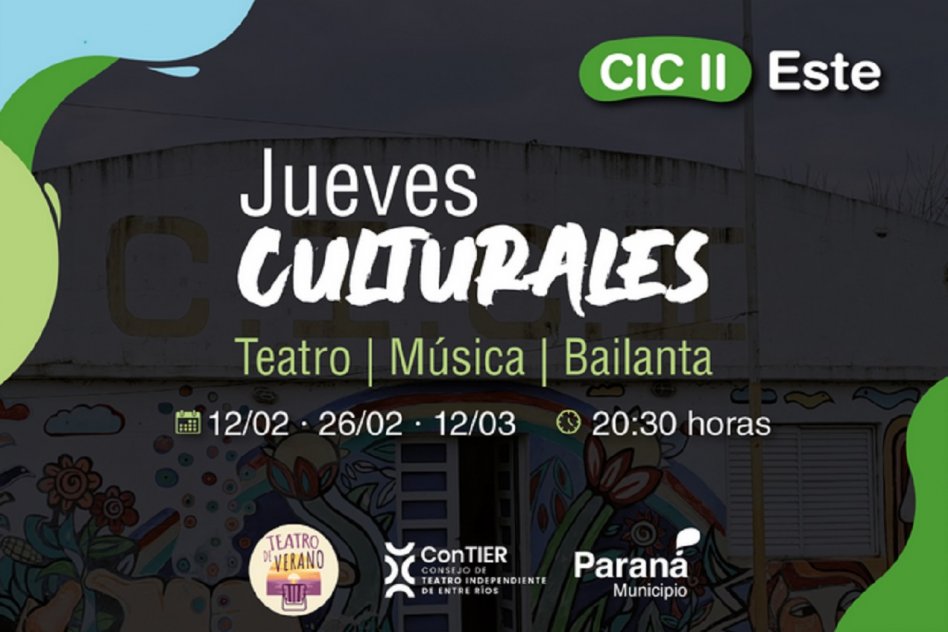 Comienza el ciclo Jueves Culturales en el CIC II Este